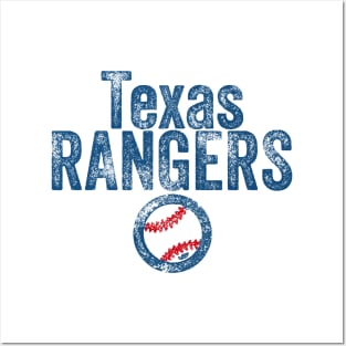 Rangers Vintage Weathered Posters and Art